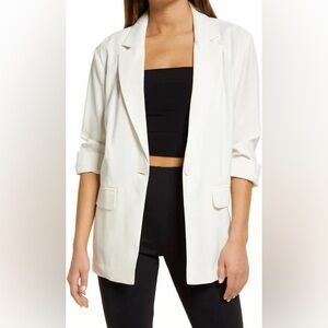 NORDSTROM || Open Edit Unstructured Blazer Size XXS